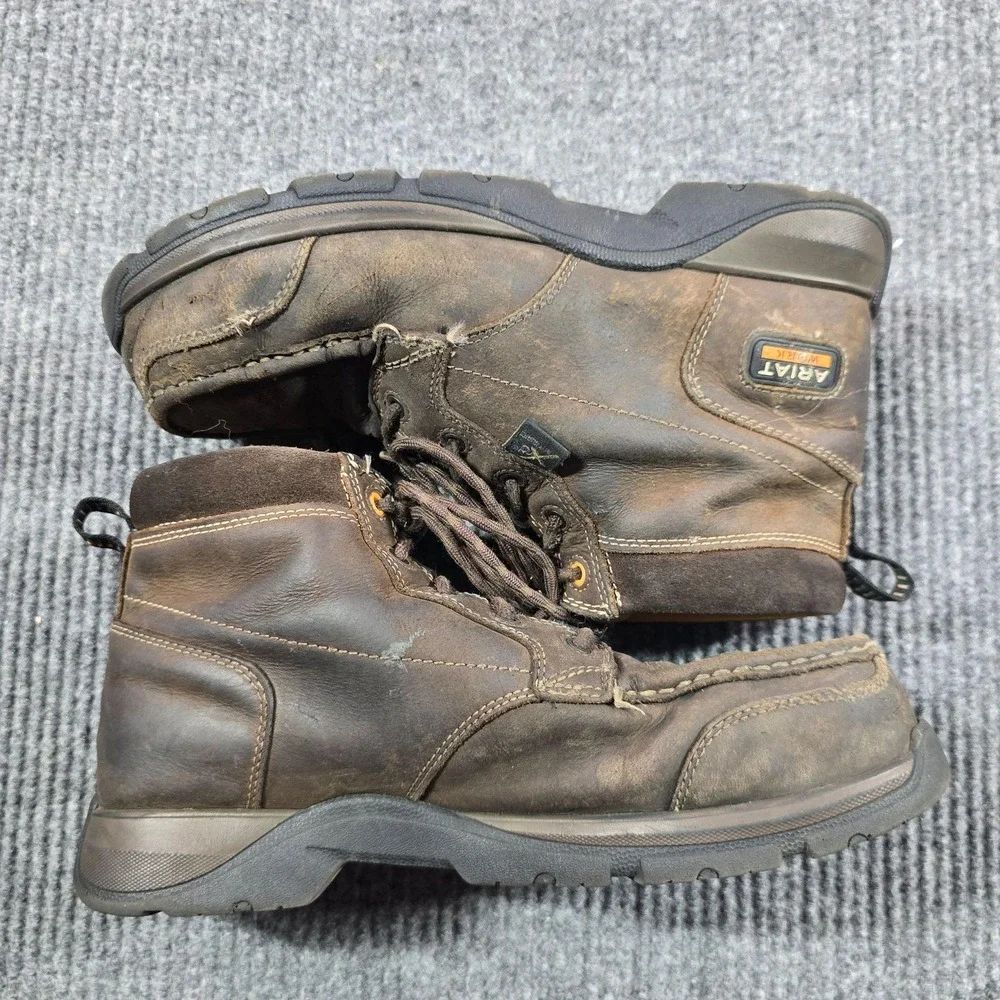 Ariat Shoes Mens 9.5 D Dark Brown Edge Lte Composite Toe Met Guard 10034149